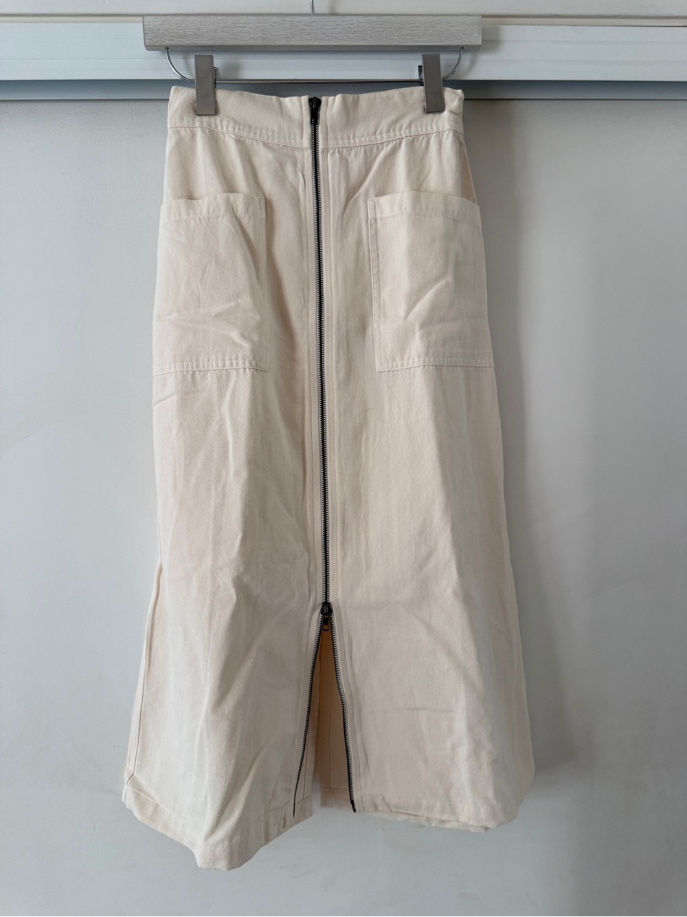 Noble Clothing Utility Skirt in Oat